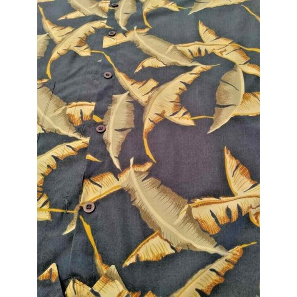 PREMIER INTERNATIONAL HAWAIIAN TROPICAL SHIRT W/ BANANA LEAF PATTERN Size XL - Picture 3 of 3